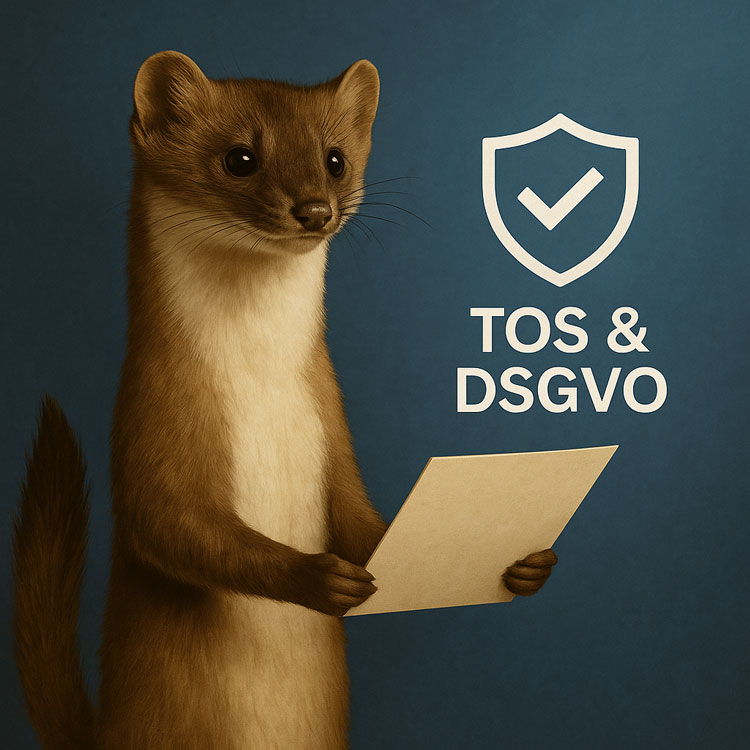 Post Wiesel ist TOS- und DS-GVO-konform